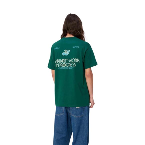 NEW CARHARTT WIP short sleeve soil t-shirt in chervil - Picture 2 of 2